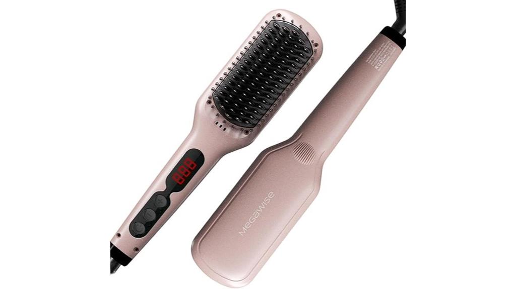 ceramic ionic hair brush