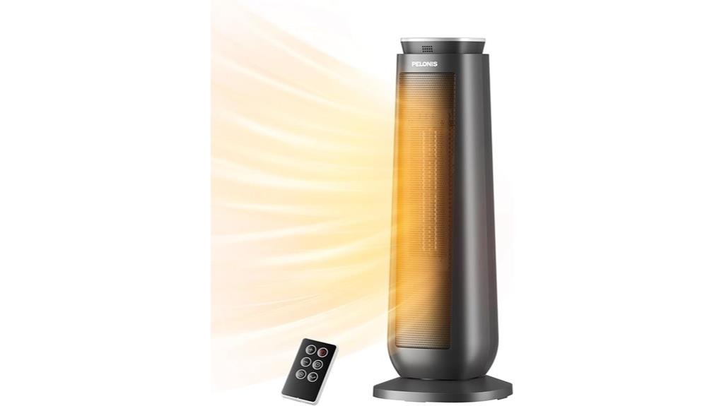 ceramic tower heater remote