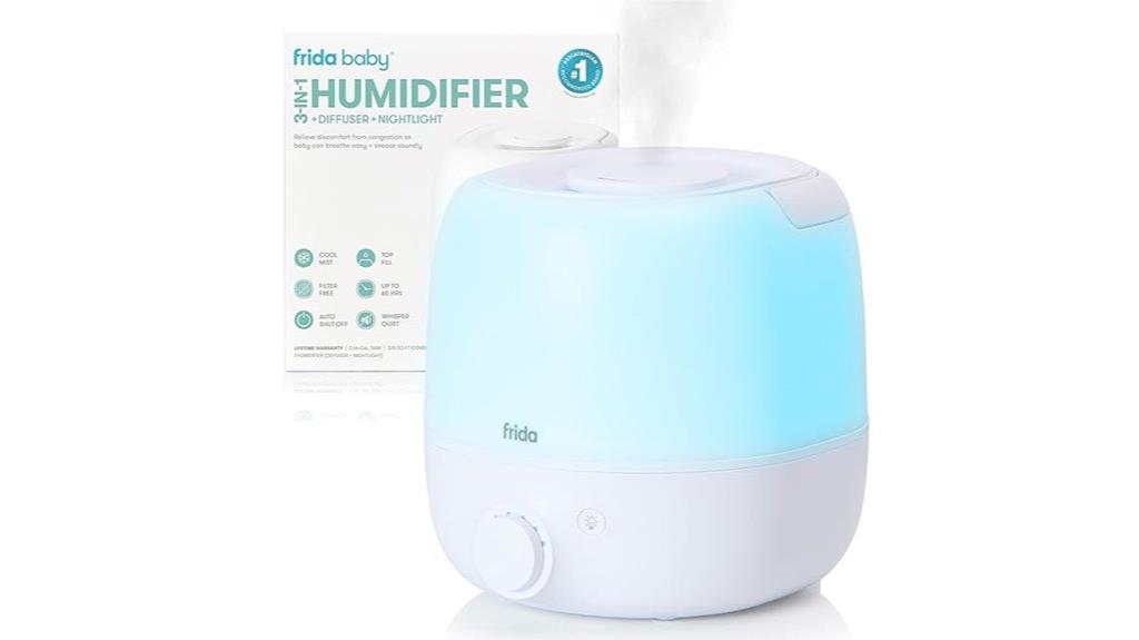 child friendly multi function humidifier