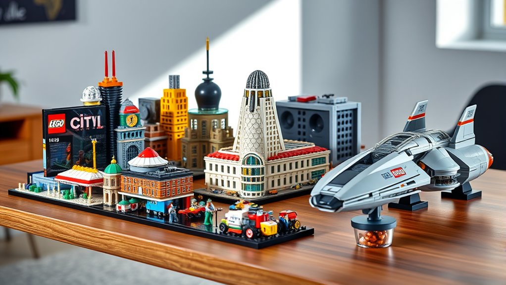 choosing complex artistic lego