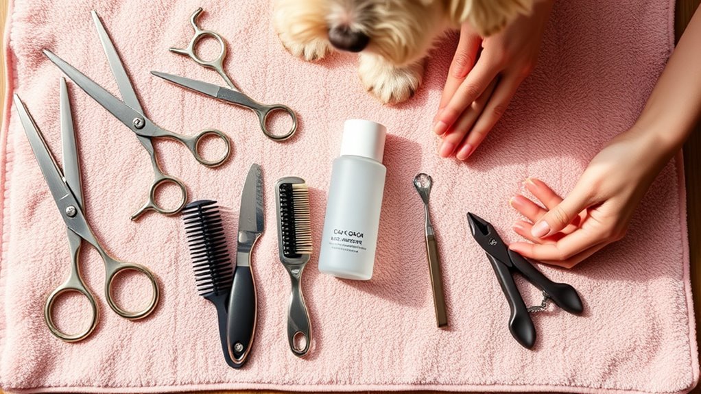choosing pet grooming tools