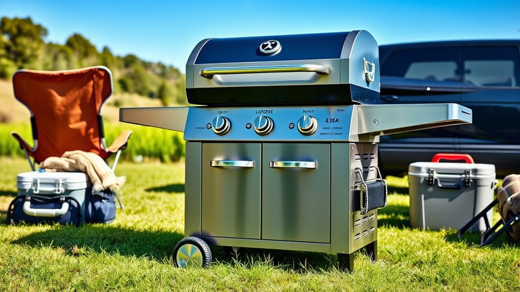 choosing portable powerful grills