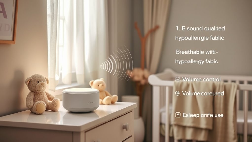 choosing safe soothing sounds