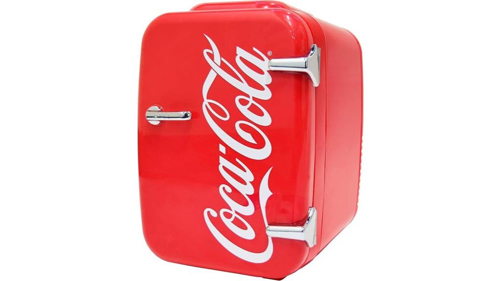coca cola retro mini fridge