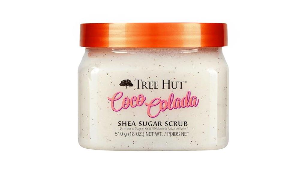coconut shea sugar scrub