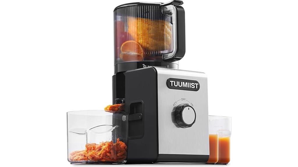 cold juice extractor chute