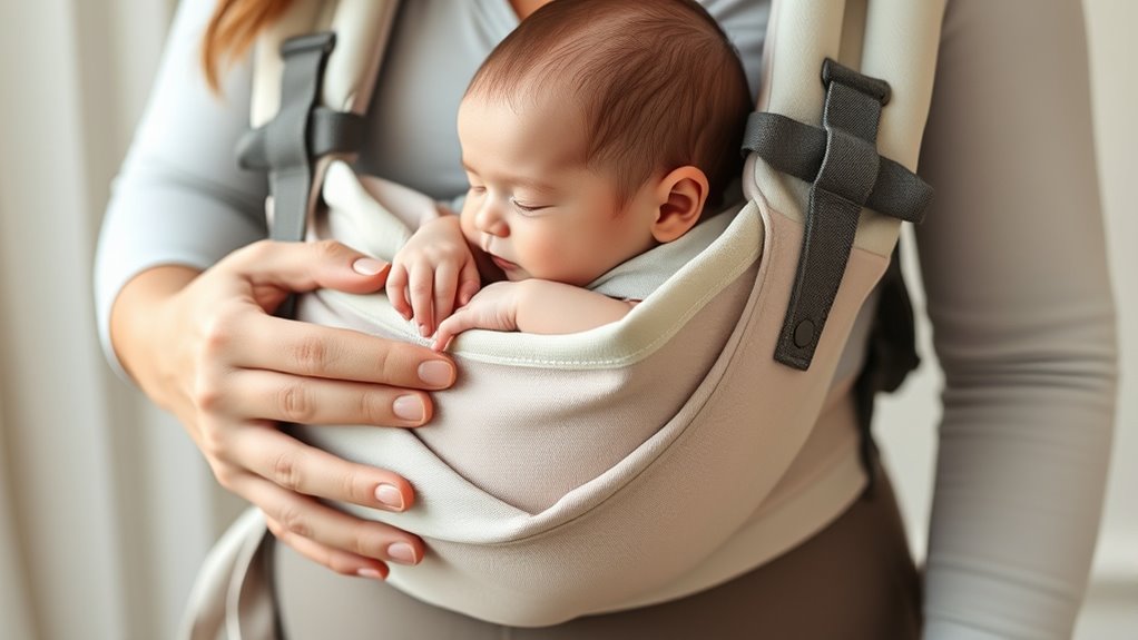 comfortable adjustable breathable carriers