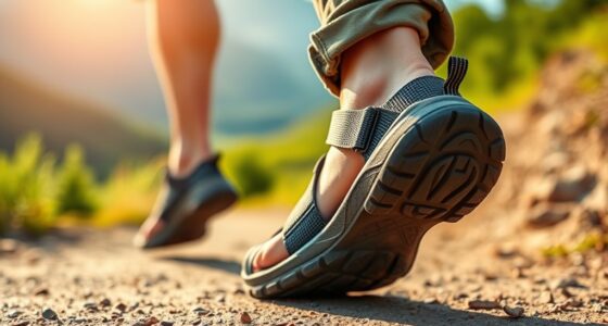 comfortable walking sandal options