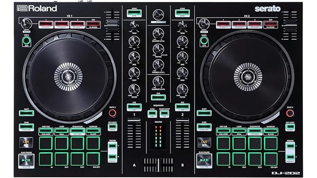 compact dj controller serato