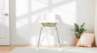 compact fold flat high chairs