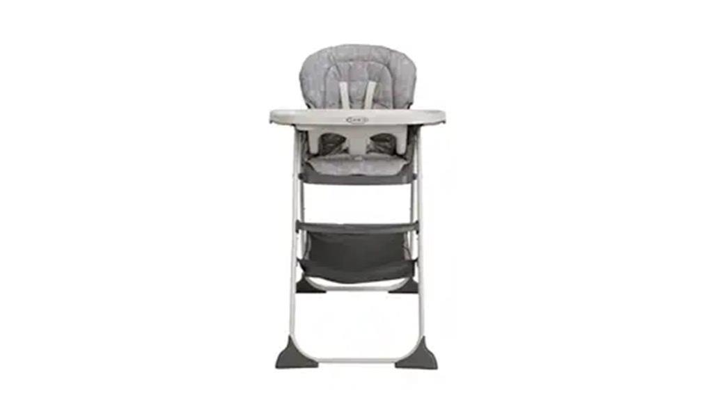 compact foldable baby high chair