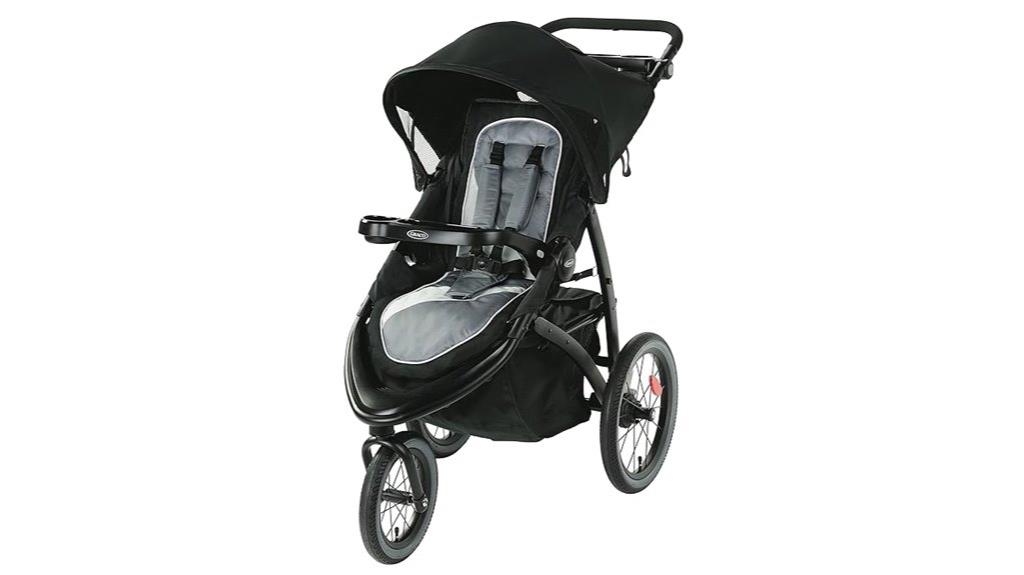 compact jogging stroller design