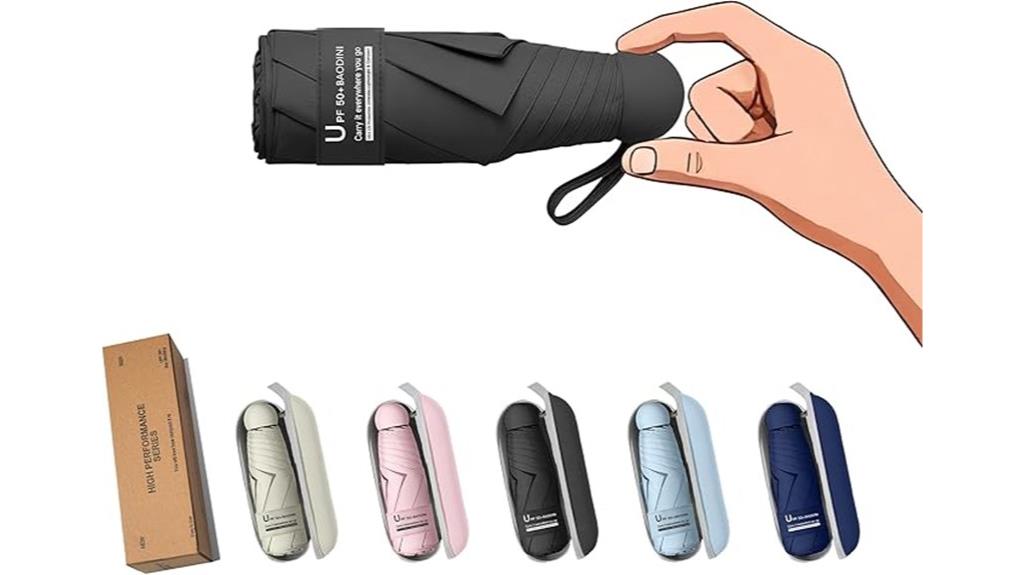 compact portable umbrella