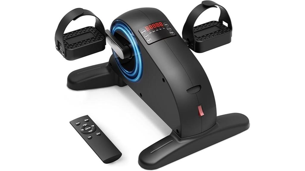 compact under desk pedal exerciser