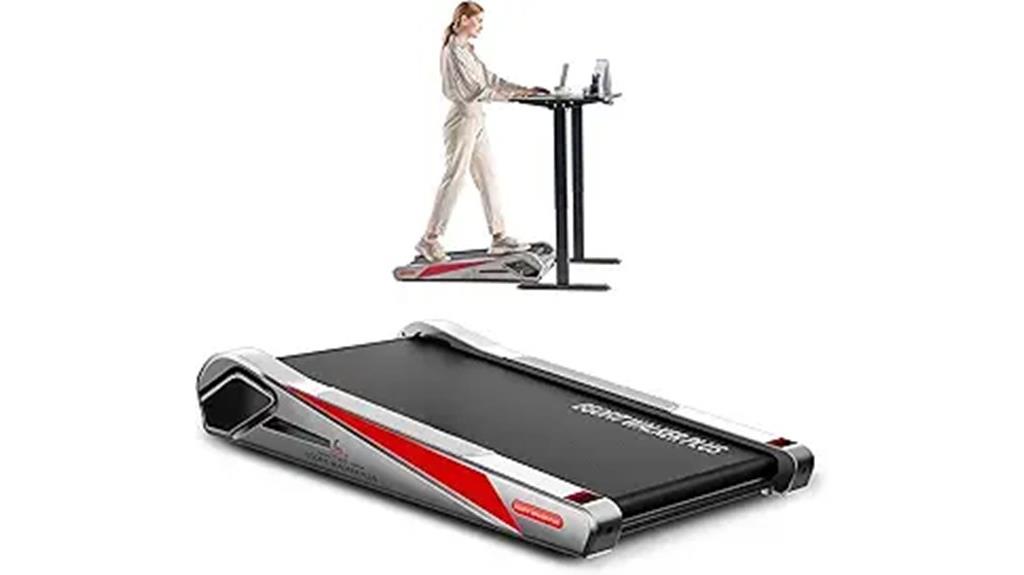 compact under desk treadmill