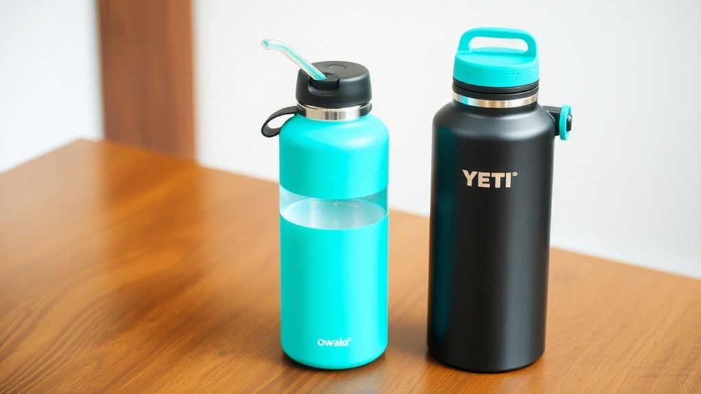 comparison of bottle features