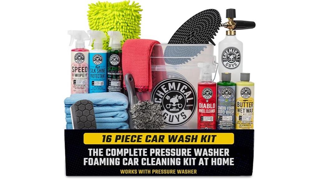 complete car wash kit