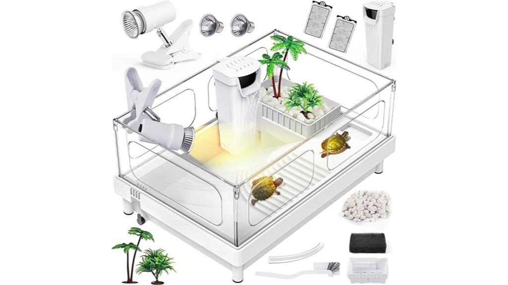 complete turtle habitat package