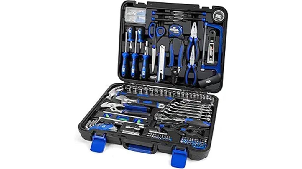 comprehensive 259 piece toolbox kit