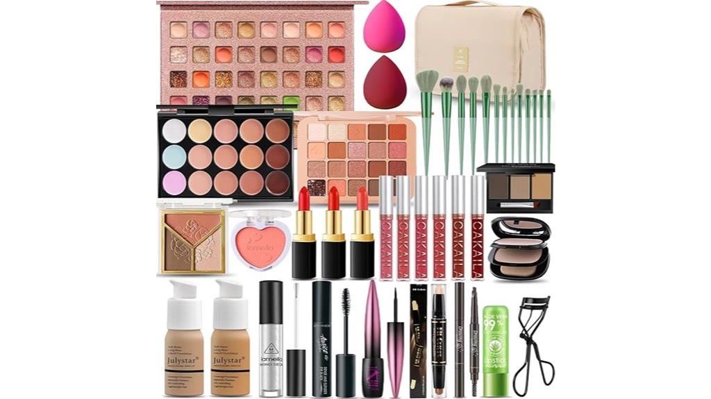 comprehensive makeup kit
