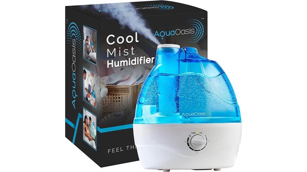 cool mist humidifier 2 2l