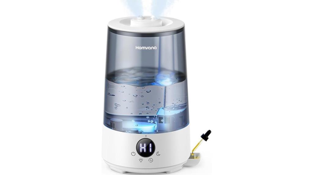 cool mist humidifier 7 lights
