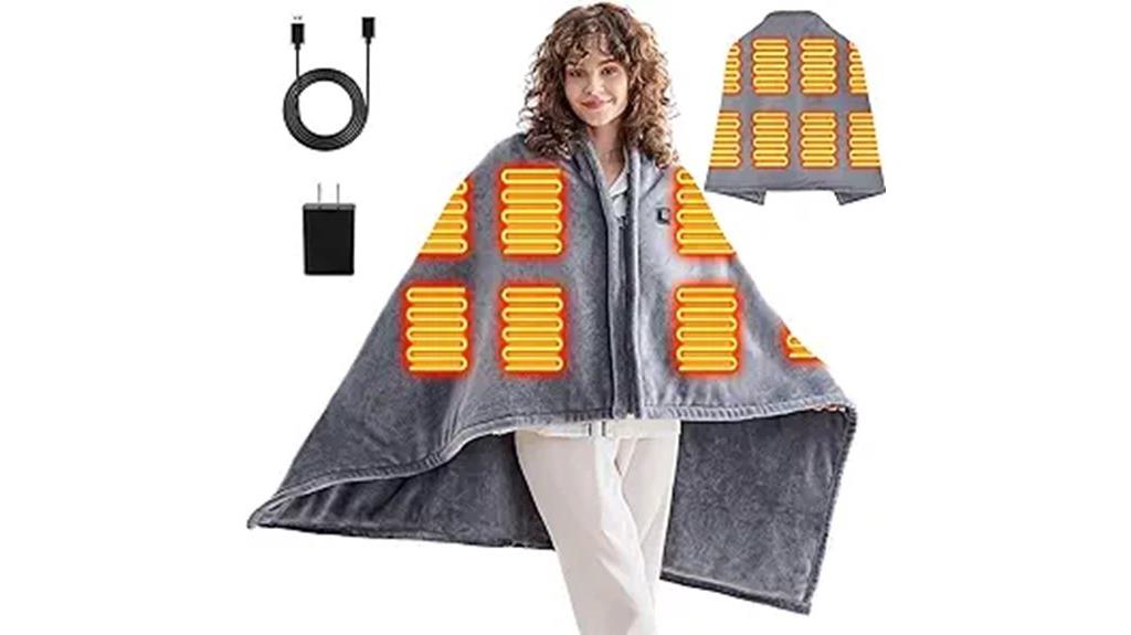 cordless outdoor heated blanket
