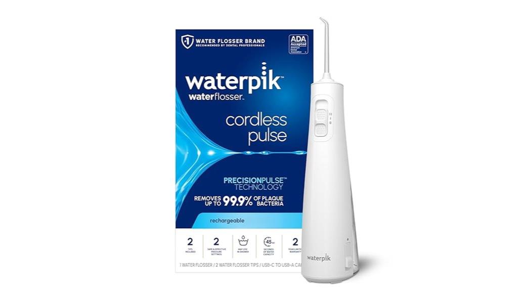 cordless rechargeable water flosser