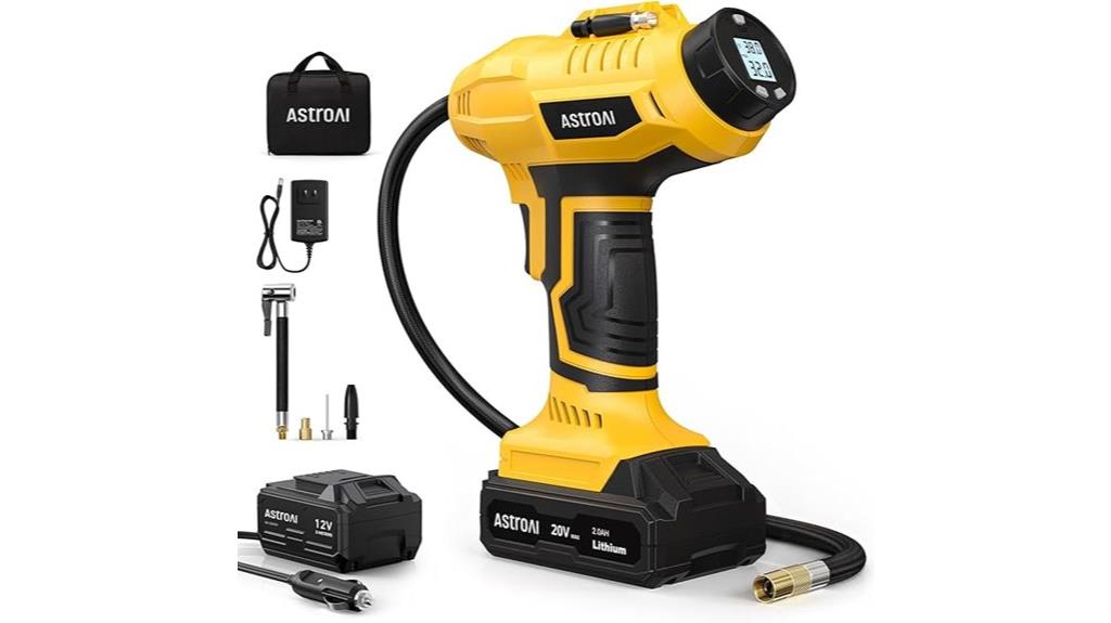 cordless tire inflator