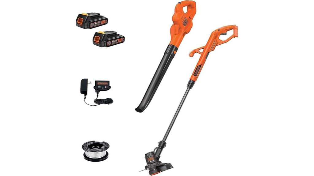 cordless trimmer yard kit