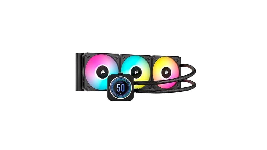 corsair lcd cpu cooler