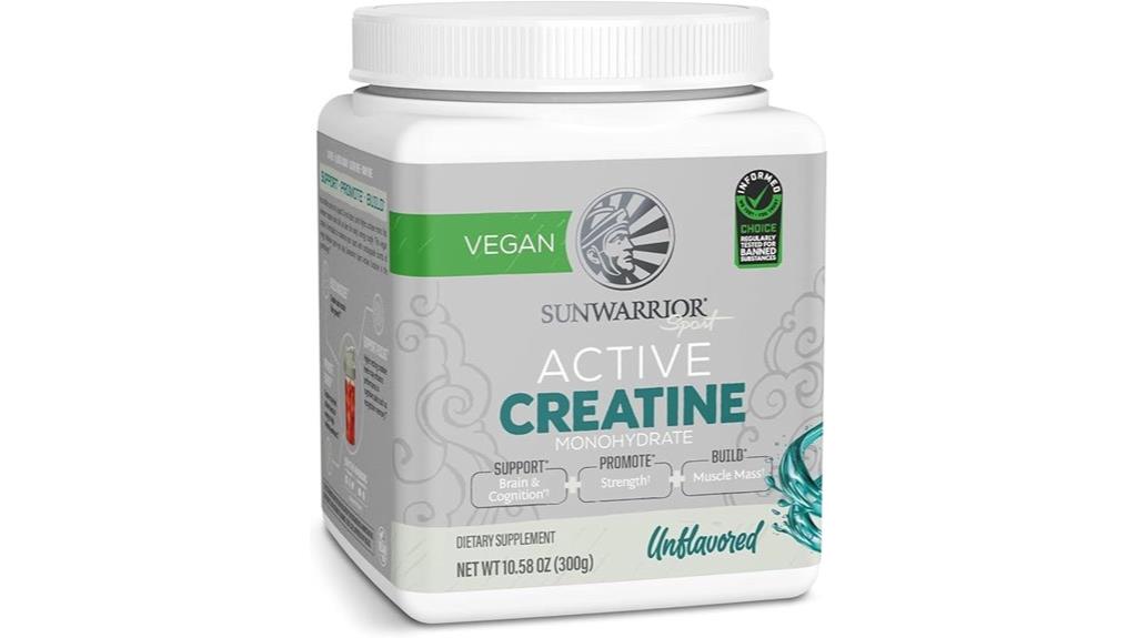 creatine monohydrate powder supplement