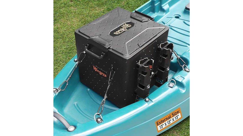 cube shaped kayak crate