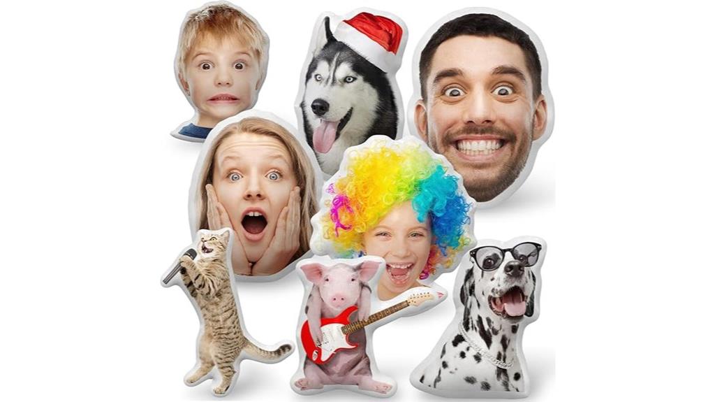 custom pet face pillow