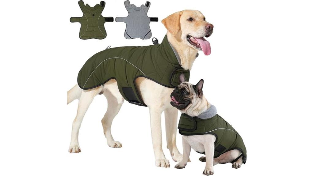 dog winter coat waterproof