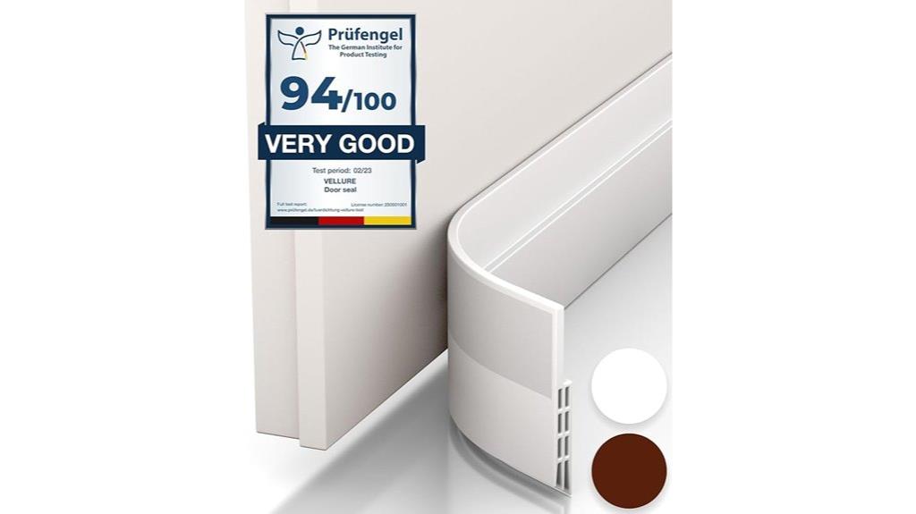 door bottom draft blocker