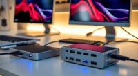 dual 4k usb c docks