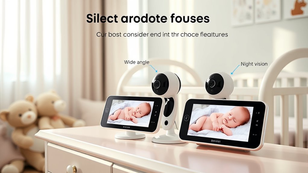 dual camera monitor considerations