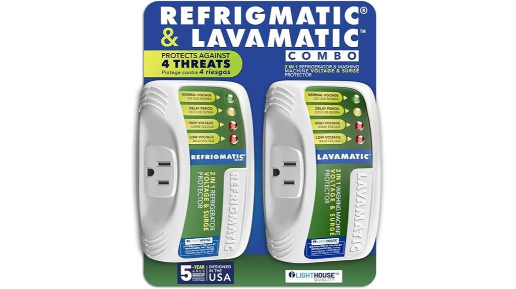 dual electronic surge protector