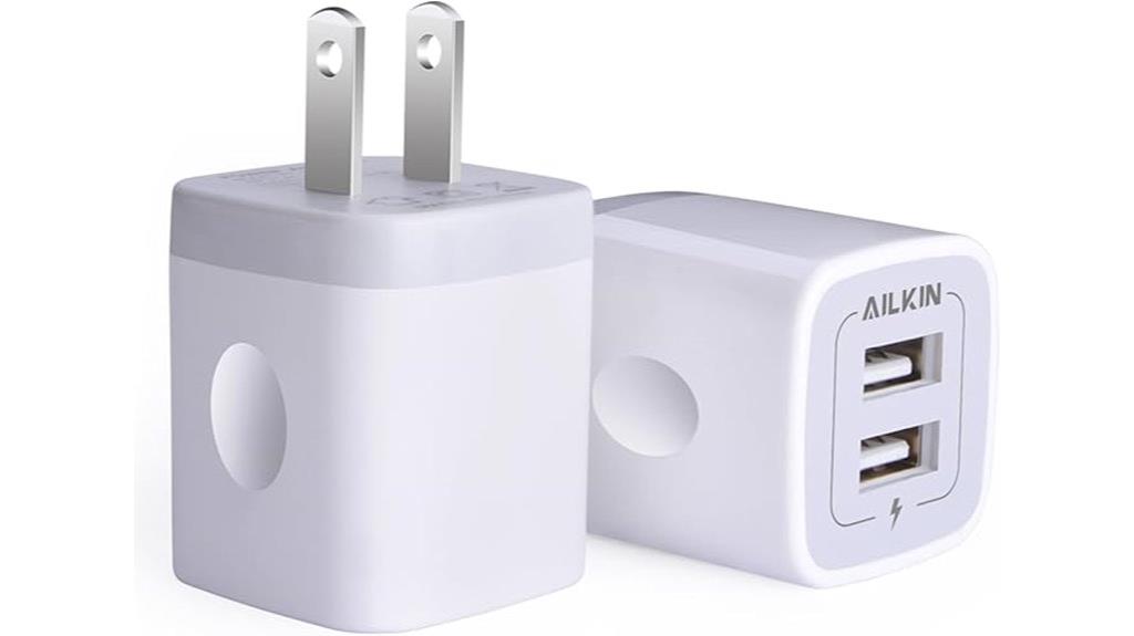 dual usb fast chargers
