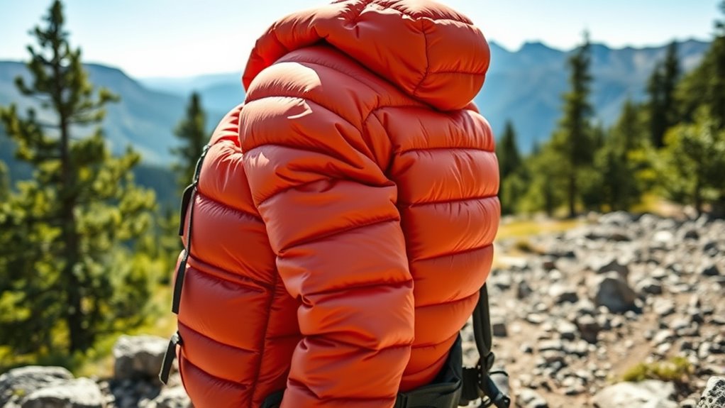 durability packability insulation comfort