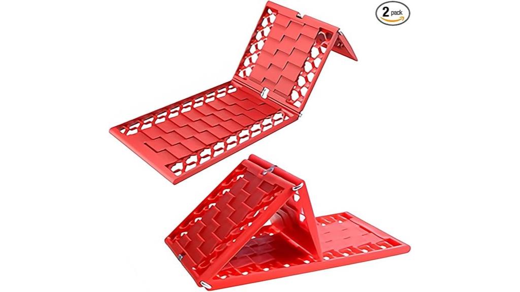 durable foldable traction mats
