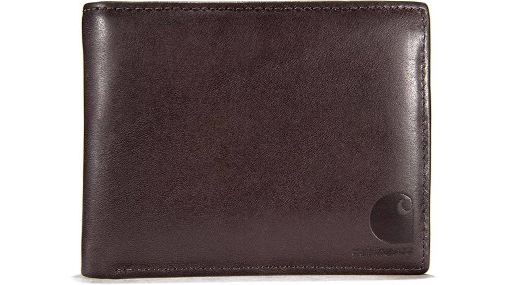 durable leather men s wallet
