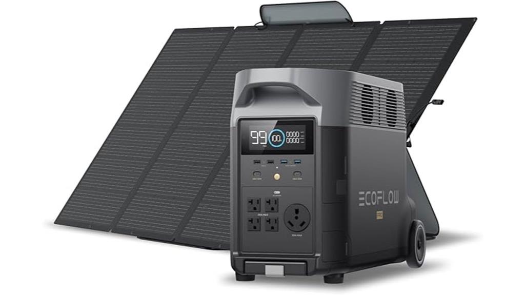 ecoflow delta pro solar