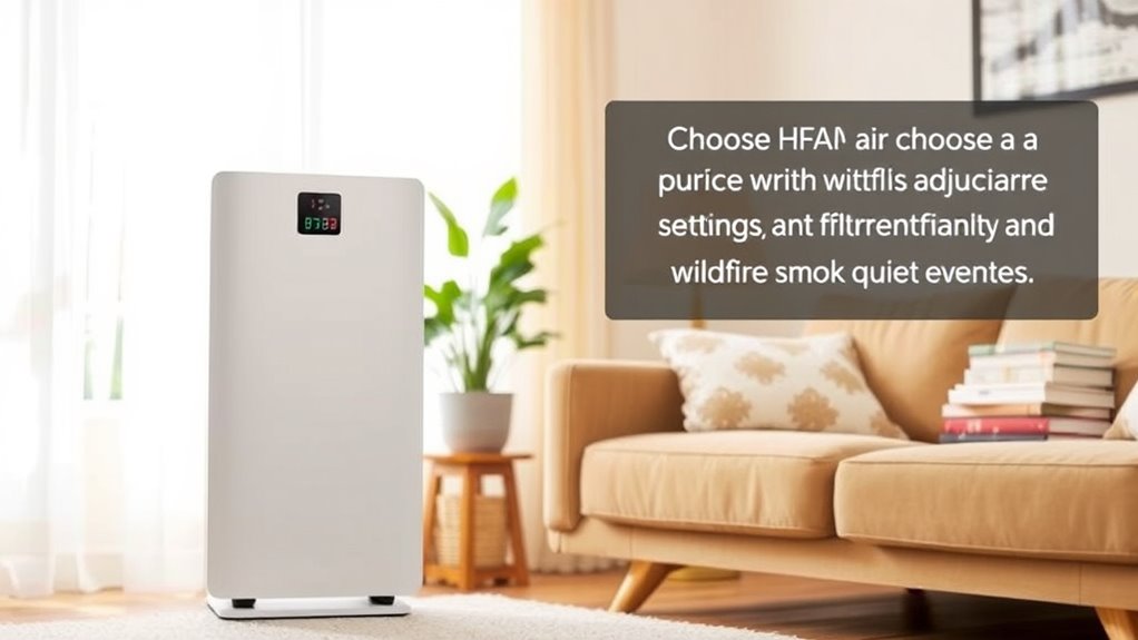 effective wildfire smoke filtration