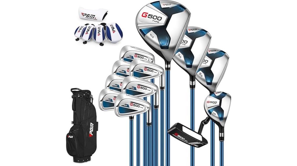eighteen piece golf club set