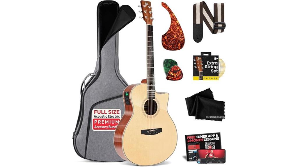 electric acoustic guitar kit