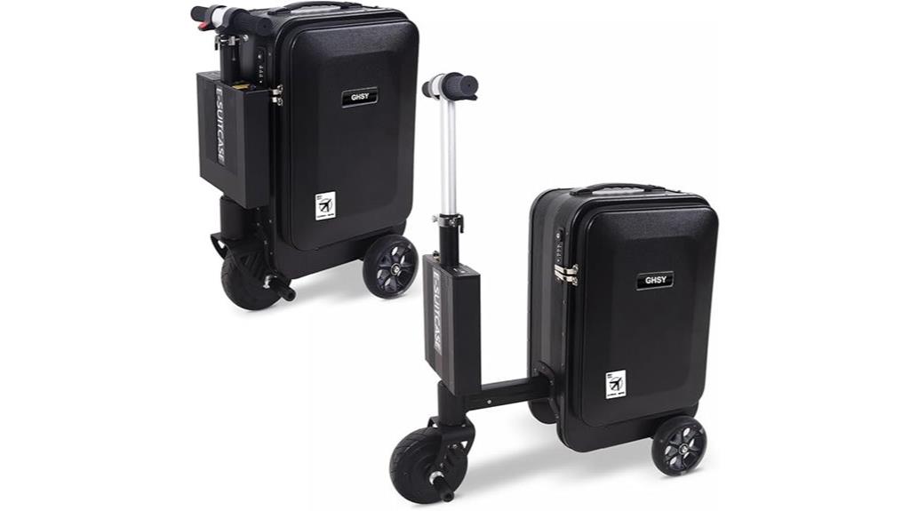 electric ride on suitcase