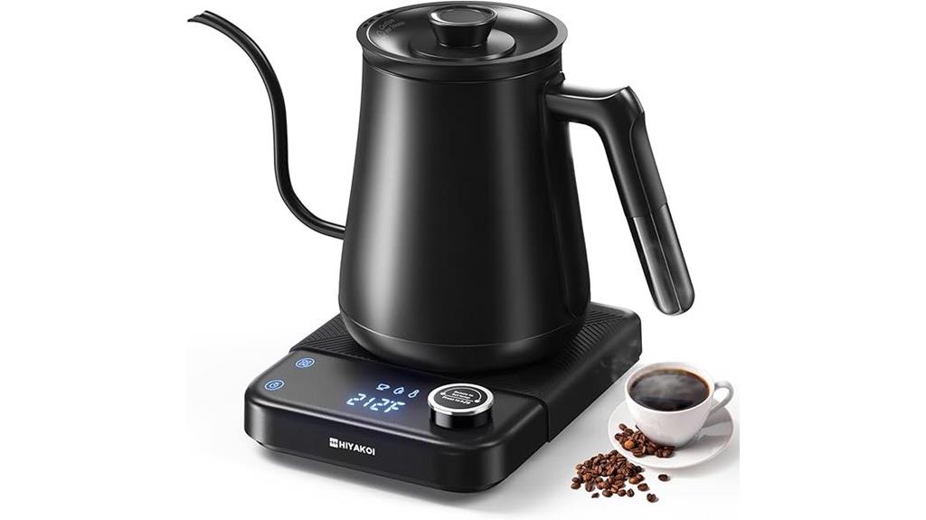electric temperature control kettle