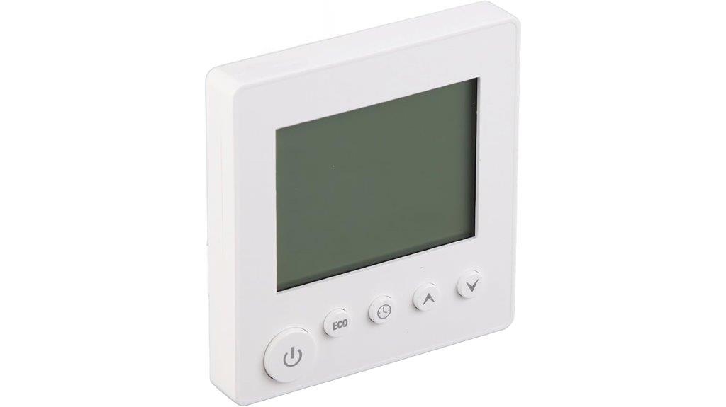 electric thermostat with display